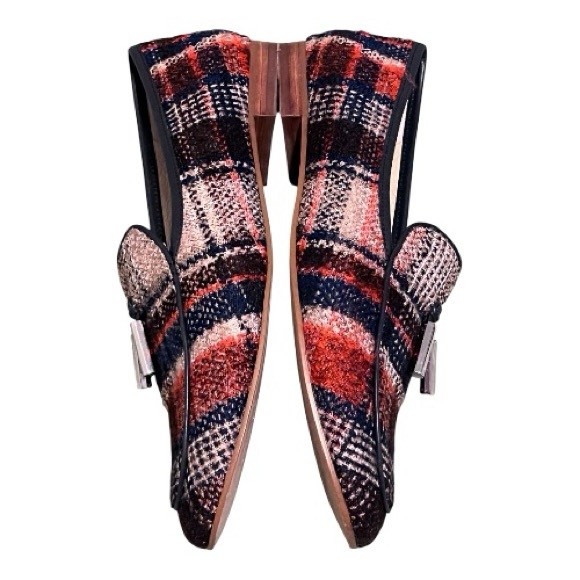 Louise et Cie plaid preppy loafers - Picture 5 of 9